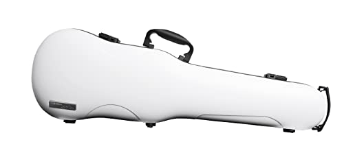 GEWA AIR 1.7 Form Shaped Violin Case white matt, Made in Germany, with side handle