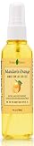 Positive Essence Mandarin Orange Linen and Room Spray, Natural Aromatic Mist Made with Pure Mandarin Essential Oil, Relax Your Body & Mind, Perfect as a Bathroom Air Freshener Odor Eliminator