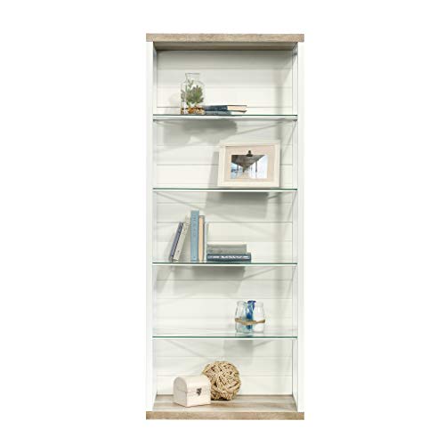 Sauder Cottage Road Tall Bookcase, White Finish Pricepulse