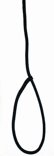 Parachute Nylon 36" Black Loop Lead