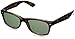 Ray-Ban rb2132 Unisex New Wayfarer Polarized Sunglasses, Tortoise/Crystal Green, 52mm
