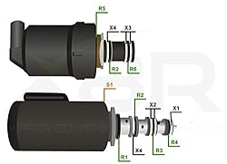X8R ABC Hydraulic Valve Block Solenoid Oil Seal