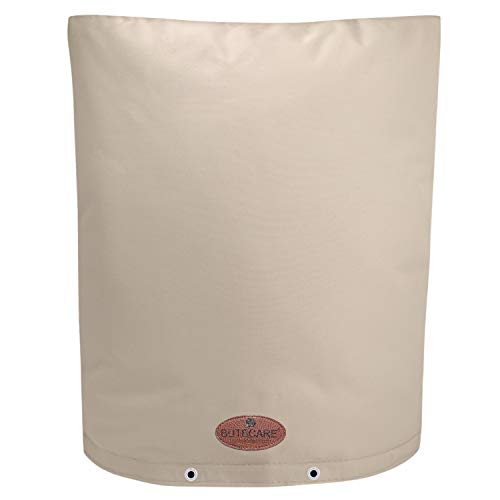 Butecare Backflow Insulation Cover, 17" W x 21" H Backflow Winter Cover Pouch for Backflow System, Outdoor Winter Pipe Freeze Protection, Water Sprinkler Valve, Meter, and Controller