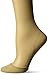 Hue Women's Slingback Sheer Liner With Aloe Sockshosiery, -cream, One Size