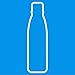 MIRA 12 Oz Stainless Steel Vacuum Insulated Water Bottle - Double Walled Cola Shape Thermos - 24 Hours Cold, 12 Hours Hot - Reusable Metal Water Bottle - Leak-Proof Sports Flask - True Blue