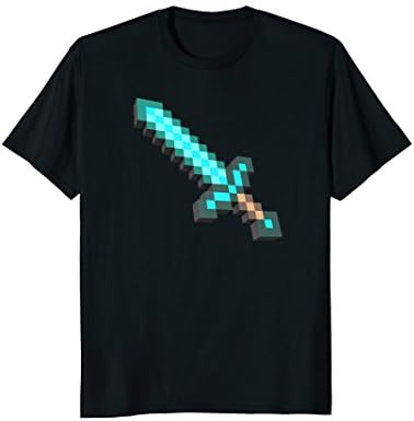 Pixelated Diamond Sword shirt