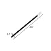Ohuhu 200PCS Disposable Lip Brushes Lipstick Gloss Cotton Wands Applicator, Bonus 5 OPP Travel Bags