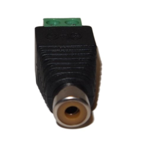 to amazon adapter rca bnc Cat6 Female to AV RCA UTP Cat5 Cable 10pcs Phone Evertech