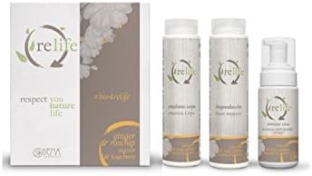 BEMA, Relife, Box Ginger Dog Rose Bagnodoccia + Body Emulsion + Mousse Face