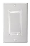 NuTone NWS15Z Smart Z-Wave Enabled Wall Switch, 15 Amp, White