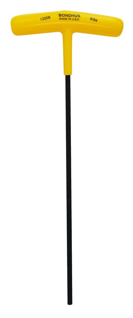 Bondhus, HT9/64 T-Handle HEX Driver, 9/64", 13208