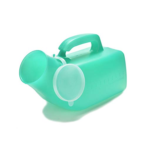1200ML Portable Male Urinal Bottle, Emergency Men Urinal Pee Potty with Lid for Hospital, Car Travel, Outdoor Camping, Traffic Jam