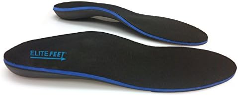 Elite Feet Full Length Orthotic Shoe Insoles by Heel Pain Express (1 pair) Comfortable Inserts (H. Mens 10-10.5 - Womens 12-12.5)