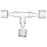 Flair-It 16820 Plastic Tee, 0.5" Size
