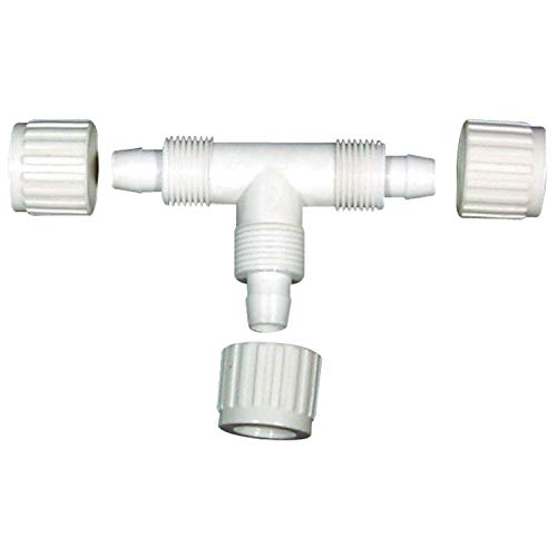 Flair-It 16820 Plastic Tee, 0.5" Size