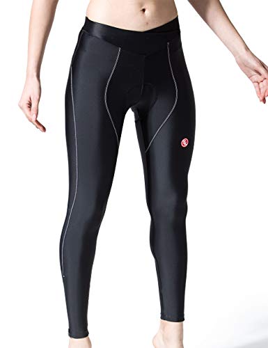 [- Souke Sports Women's Cycling Shorts 4D Padded Comfortable Cycling Pants 3/4 Bike Capris  -]