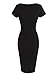 VfEmage Womens Elegant Colorblock Contrast Work Business Casual Pencil Dress