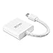 WEme Mini DisplayPort DP (Thunderbolt 2 Port Compatible) to HDMI HDTV Male to Female Adapter Converter for Apple MacBook, Microsoft Surface Pro, Google Chromebook and More, White