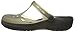 crocs Women's Carlie Cutout Clog, Black/Black, 7 M US