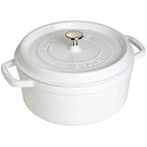 4-Qt. Round Dutch Oven Color: White