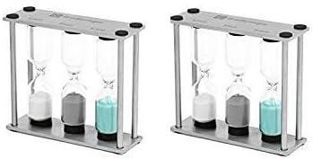 Bredemeijer Duet Classic Tea Timer, Stainless Steel, Silver, 3 x 9 x 8.1 cm (Twо Расk)