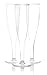 Party Essentials - CHAMPBOX-6 Hard Plastic 1-Piece Champagne Flute, 5-Ounce Capacity, Clear (Case of 60)