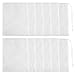 SLSON 12 Pcs Media Filter Bag Aquarium Fine 180 Micron Mesh Filter Bags Reusable Nylon Drawstring Bags for Fish Tank Activated Carbon,Charcoal,Bio Balls Filter Accessories,White