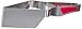 Love Cooking Stainless Steel Slice N Easy Cake Cutter, Red