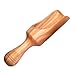 Holy Land Market Handcrafted olive wood Salt spoon or scoop/shovel - Large size (length 7 Inches) - Asfour Outlet Trademark