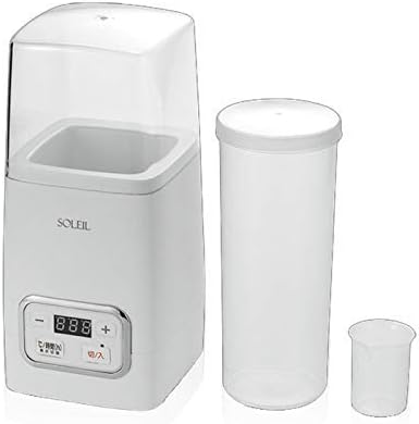 Amazon 醗酵メーカー ヨーグルトメーカー 醗酵器 温度 時間デジタル設定 牛乳パック丸ごと おやつ プレーンヨーグルト カスピ海ヨーグルト ケフィアヨーグルト 納豆 水キムチ 醤油こうじ 塩こうじ 白みそ フレッシュチーズ サワークリーム ピクルス ノーブランド品