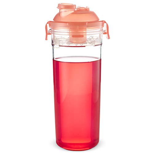 Komax Lunchmate Insulated Lunch Bag For Women - Cute Lunch Box Set - Waterproof Lunch Bag for Ladies (small), Reusable Salad Container (33-oz), Matching Water Bottle (20-oz), Utensils & Ice Pack - Red