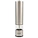Eparé Electric Salt or Pepper Grinder - Battery Operated Ceramic Burr Peppermill Shaker - Automatic Stainless Steel Grinders - Mill With LED Light