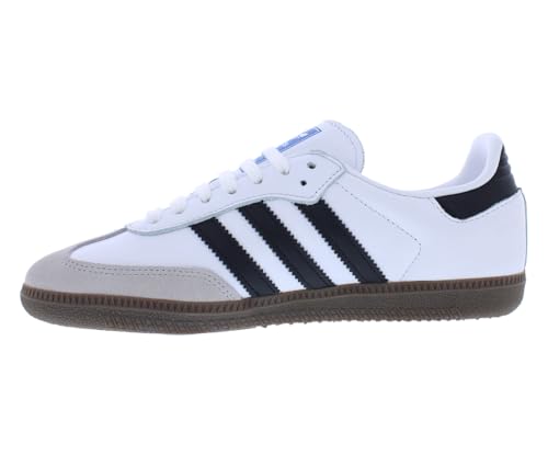Adidas Samba Og Womens Shoes Size 8.5, Color: Cloud White/Core Black/Clear Granite