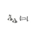 3/8 in. Aluminum Chicago Screws/Screw Posts (Qty 100 sets)
