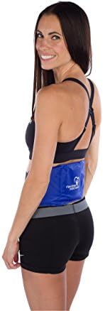 Ice Pack Back Wrap for Cold &amp; Hot Therapy Gel Reusable Velcro Straps Best for Swelling to Shoulder, Arm, Knee, Ankle, Waist, Hip, Large Pack 14 x 6
