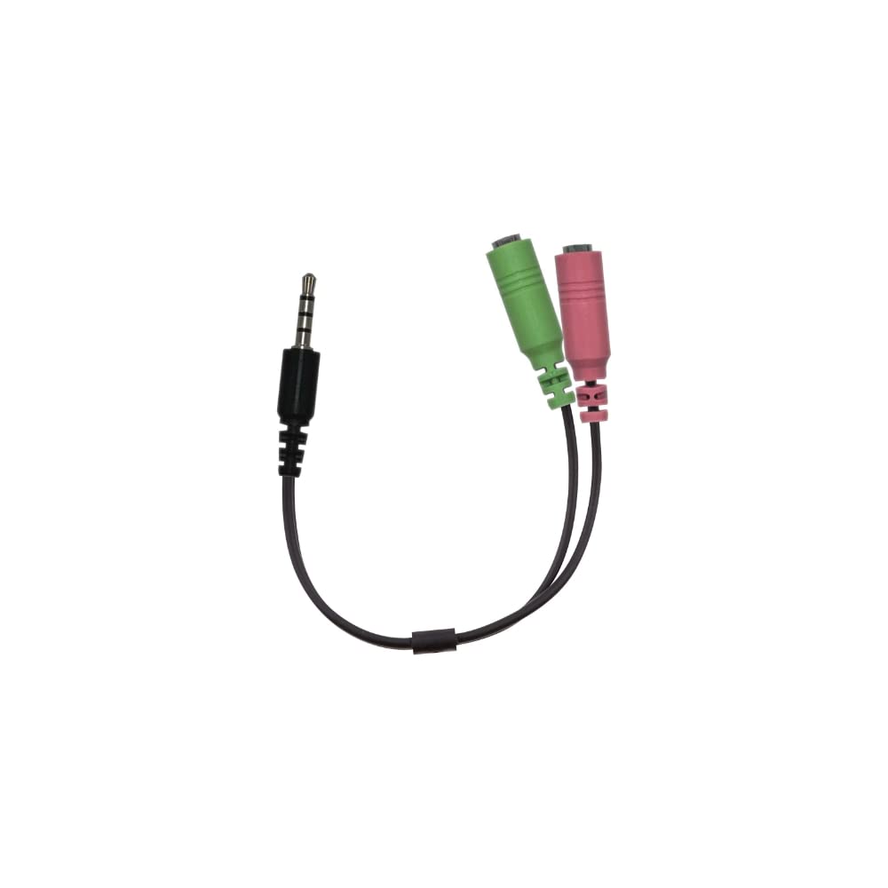 Genius ACC-100 Audio Adaptor 2 x 3.5 mm F / 1 x 3.5 mm M Jack