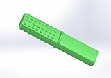 Chewy Stixx Oral Tubes Tough Bar Cool Mint Green Flavor---For children with aggressive biting habits.