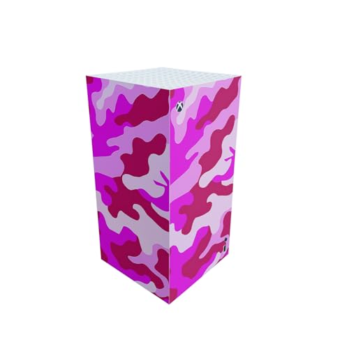 Gaming Skin Compatible with Microsoft Xbox Series X Digital Edition - Pink Camo…