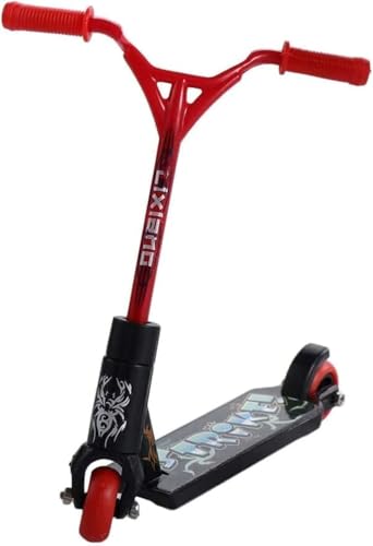 1PC Mini Finger Scooter Two Wheel Scooter Children's Finger Training Toys Mini Finger Skateboards Finger Toys Tech Deck Skatepark,Novelty Toys and Amusements (red Random)