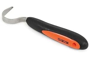 Shires Equestrian Ezi-Groom Grip Hoof Pick (Orange)