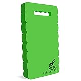 InSassy Garden Kneeler Pad - Kneeling Mat for Gardening Baby Bath Work Yoga Exercise & Prayer - High Density Foam Knee Pad, Green (Extra Large - 22 x 11 x 4/5 Inches)