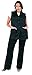 A Size Above Plus Size Vented Mesh Back Salon Stylist Vest, Black, 2X