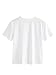 Romwe Women's Summer Rainbow Color Block Striped Crop Top School Girl Teen Tshirts White L