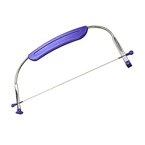 perfk Roestvrijstalen in Hoogte Verstelbare Taartzaag/Tafelzaag/Taartbodemsnijder, voor Het Splitsen, Snijden En…