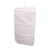 Household Essentials Hanging Clear Vinyl 12-Pocket Stocking Organizer