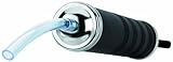 Lumax Black LX-1185 18 oz. Suction Gun with 12" Vinyl Flex Hose. Excellent for Draining and Filling Differentials, Transmissions, Clutches, Gear Cases and More
