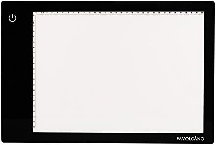 Gift Idear Portable 0.8mm Ultrathin Eyeshield PMMA Copy Board Artcraft Tracing Pad LED Light Table with Touch Active Area 9.37"x13.03"