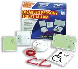 Brand New. Disabled Persons Toilet Alarm Ceiling Unit with Cord and Moubting Accessories Ref NC951