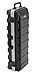 SKB Compact Stand Case 36-1/2 x 11-7/8 x 8-1/4 with Wheels & Straps, TSA Latches, Over molded Handle