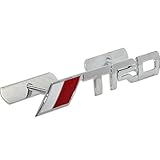 Metal TRD Front Sports Racing Grille Grill Badge Emblem Decal For Toyota